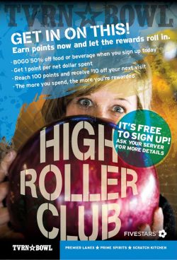 Tavern Bowl - High Roller Club